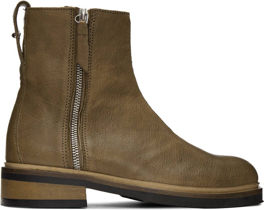 Our Legacy Brown Daimyo Boots - Picture 3