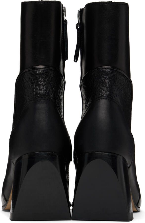 Our Legacy Black Saber Boots - Picture 3