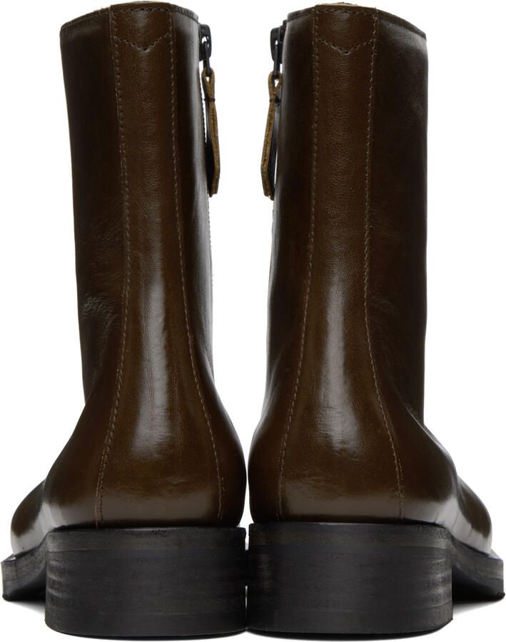 Our Legacy Brown Camion Boots - Picture 4