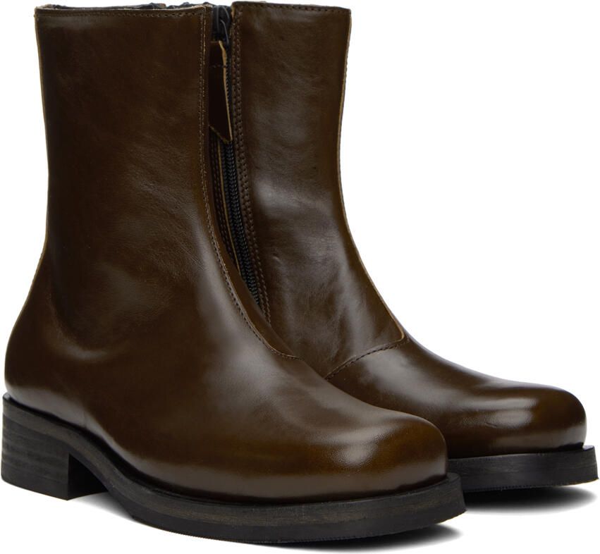 Our Legacy Brown Camion Boots