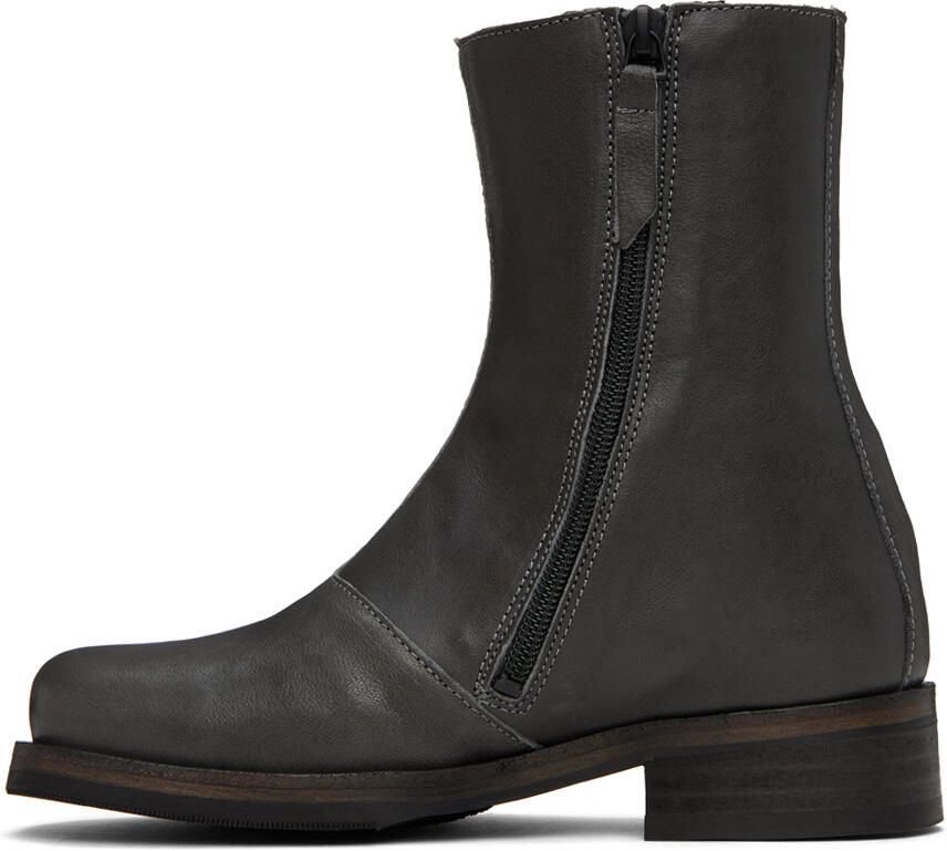 Our Legacy Gray Camion Boots - Picture 2