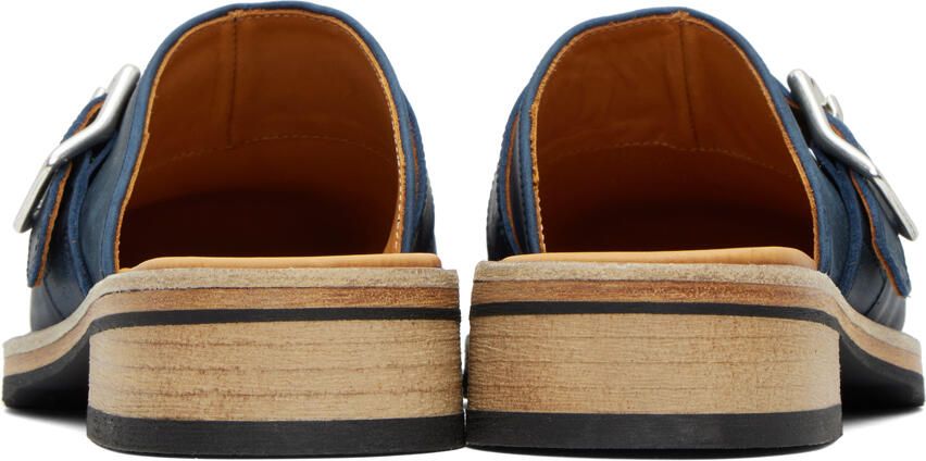 Our Legacy Navy Camion Mules