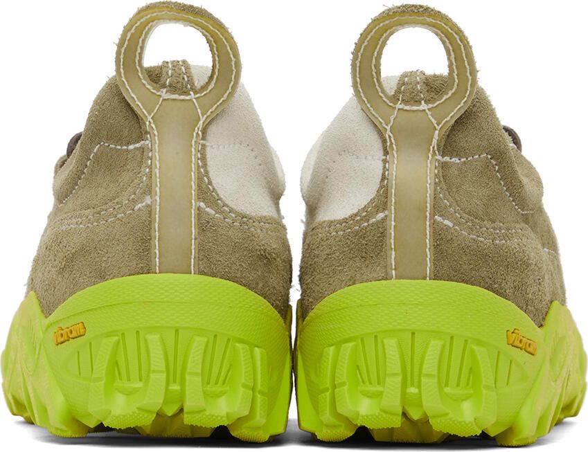 Our Legacy Off-White & Taupe Gabe Sneakers