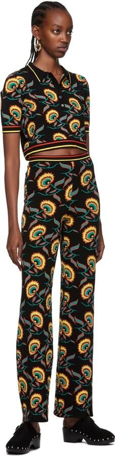 Paco Rabanne Black Suede Clogs - Picture 4