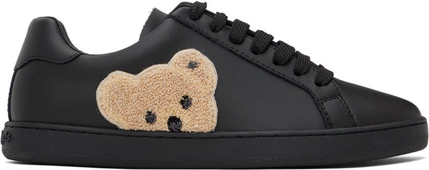 Palm Angels Black New Teddy Bear Sneakers - Picture 5