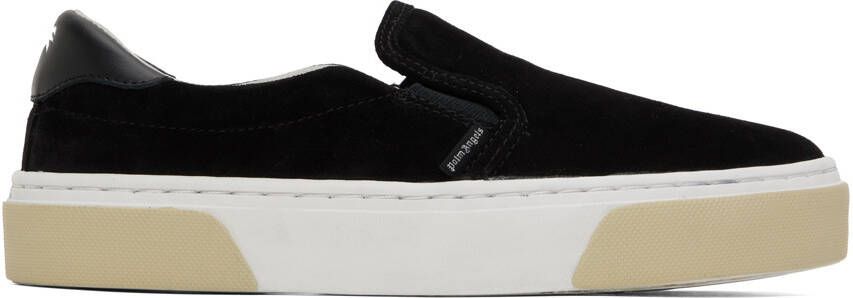 Palm Angels Black Slip-On Sneakers - Picture 5