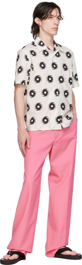 Palm Angels Black Logo Flip Flops - Picture 3