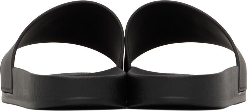 Palm Angels Black Monogram Slides