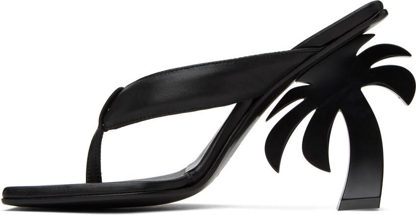 Palm Angels Palm Beach logo-print sandals Black - Picture 3