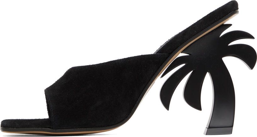 Palm Angels Black Palm Mules - Picture 3