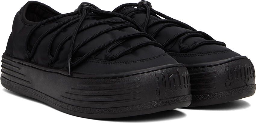 Palm Angels Black Snow Puffed Sneakers - Picture 2