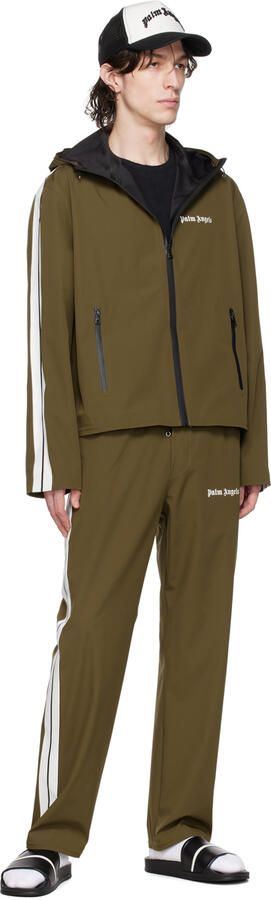 Palm Angels Black Track Pool Slides - Picture 3