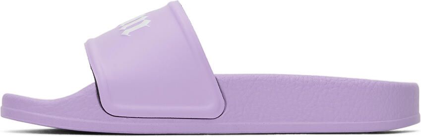 Palm Angels Kids Purple Pool Big Kids Slides - Picture 3