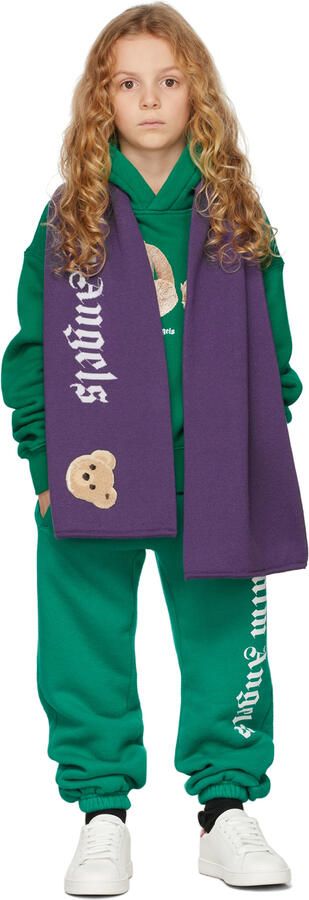 Palm Angels Kids White & Red New Tennis Sneakers - Picture 4