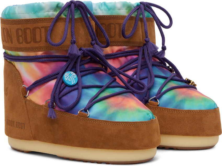 Palm Angels Multicolor Moon Boot Edition Icon Low Boots - Picture 3