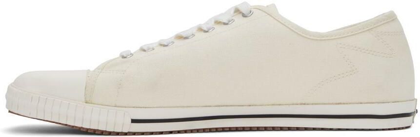 Palm Angels Off-White Vulcanized Low-Top Sneakers - Picture 3