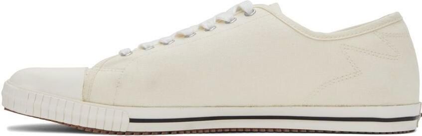 Palm Angels Off-White Vulcanized Low-Top Sneakers - Picture 4