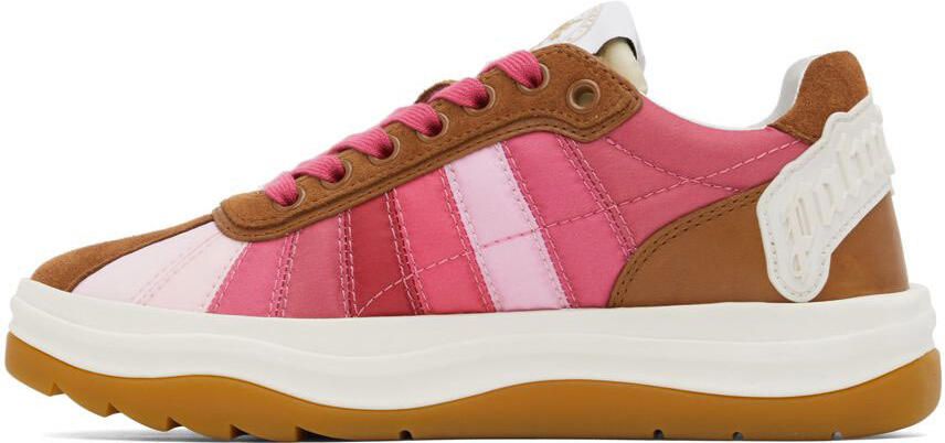 Palm Angels Pink Rainbow Sneakers - Picture 3