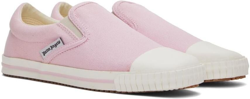 Palm Angels Pink Vulcanized Slip-On Sneakers