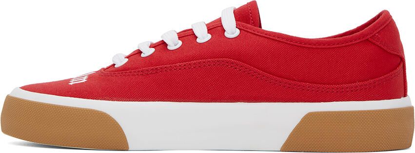 Palm Angels Red Skaters Sneakers - Picture 3