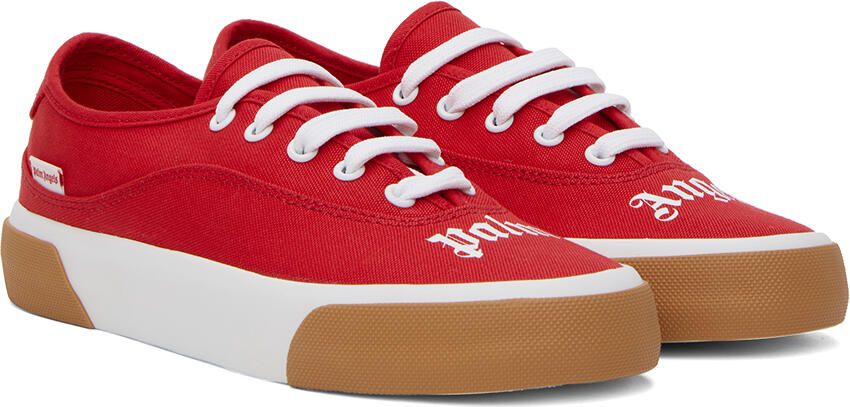 Palm Angels Red Skaters Sneakers - Picture 2