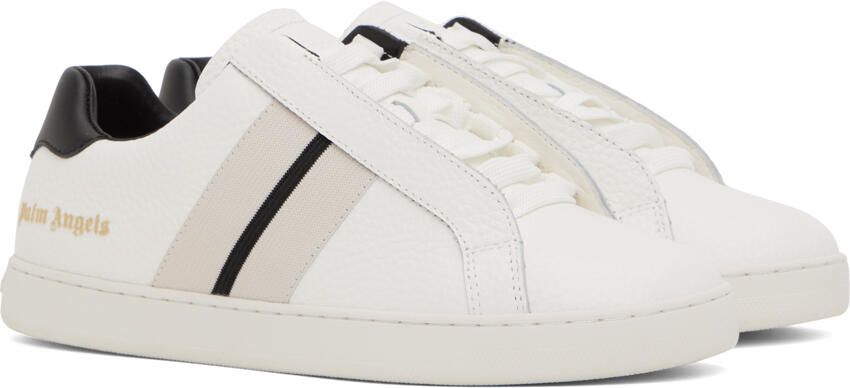 Palm Angels White Embossed Sneakers - Picture 2
