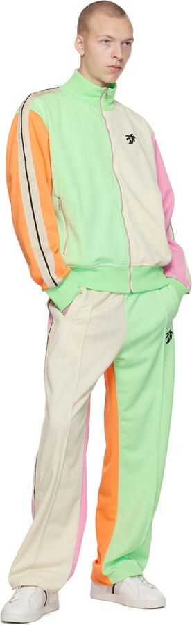 Palm Angels White Embossed Sneakers - Picture 4