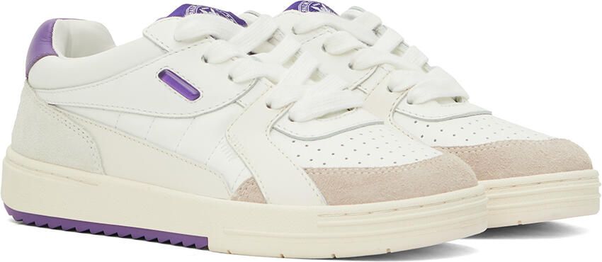 Palm Angels White University Sneakers - Picture 3
