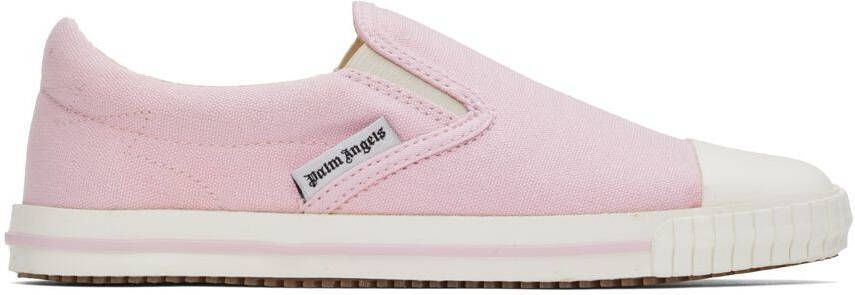 Palm Angels Pink Vulcanized Slip-On Sneakers - Picture 3