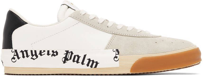 Palm Angels White Vulcanized Sneakers - Picture 5