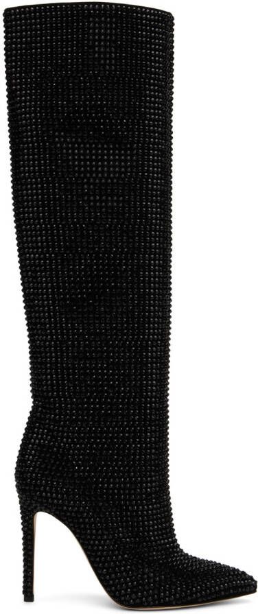 Paris Texas Black Holly Tall Boots