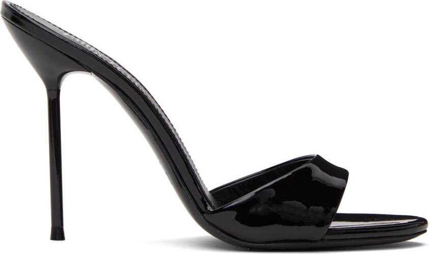 Paris Texas Black Lidia Heeled Sandals - Picture 4