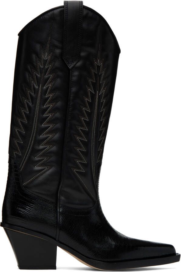 Paris Texas Black Rosario Boots - Picture 2