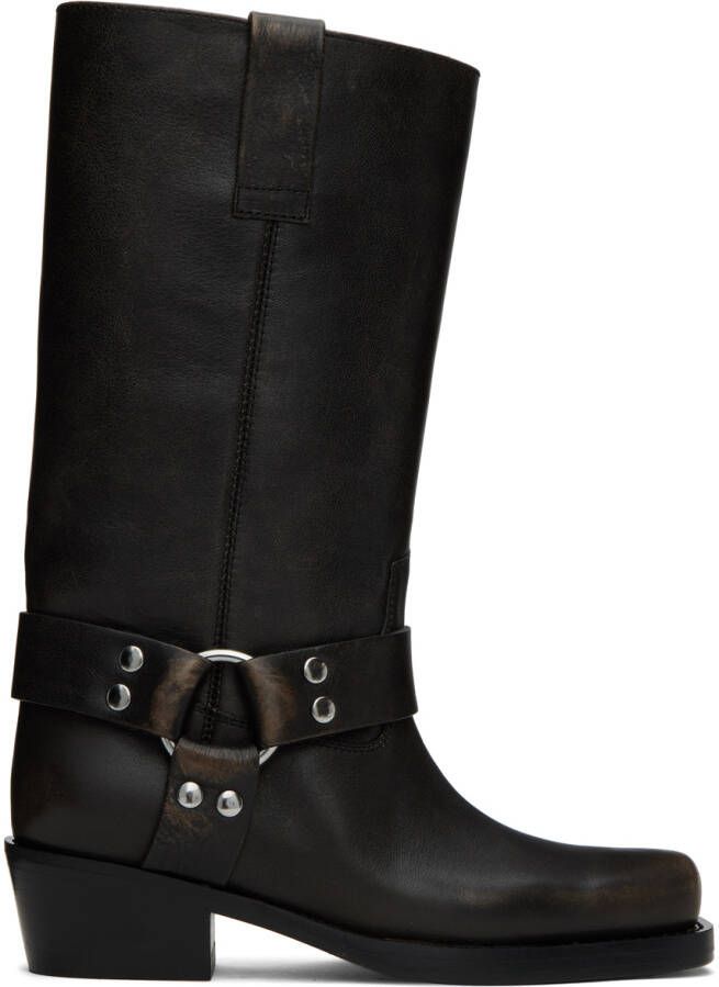 Paris Texas Black Roxy Boots - Picture 5
