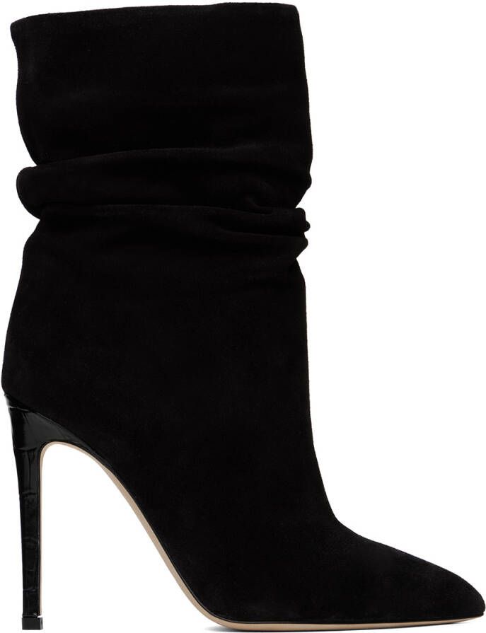 Paris Texas Black Slouchy Boots - Picture 3