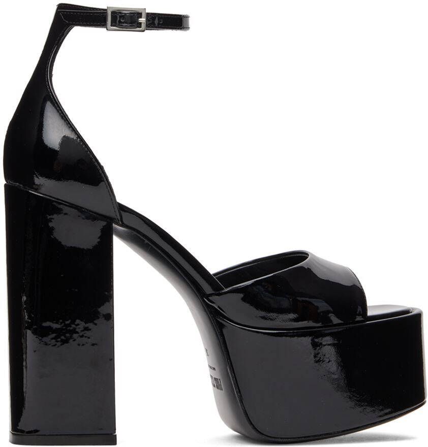 Paris Texas Black Tatiana Platform Heels - Picture 5
