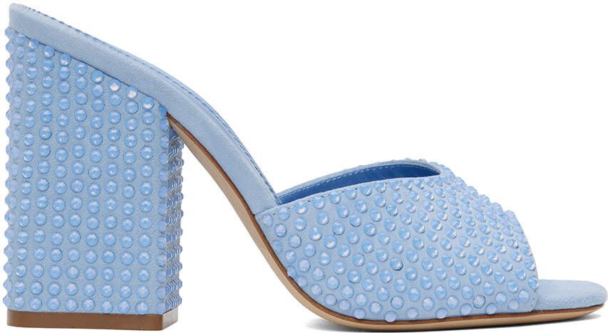 Paris Texas Blue Holly Anja Mules