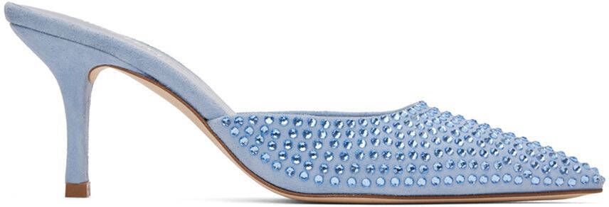 Paris Texas Blue Hollywood 75 Mules - Picture 5