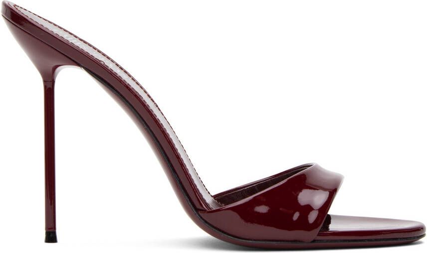 Paris Texas Burgundy Lidia Heeled Sandals - Picture 4