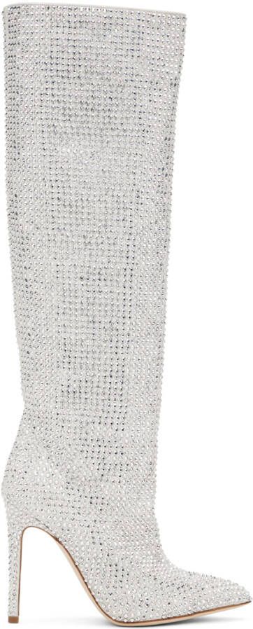 Paris Texas Gray Holly Boots - Picture 5