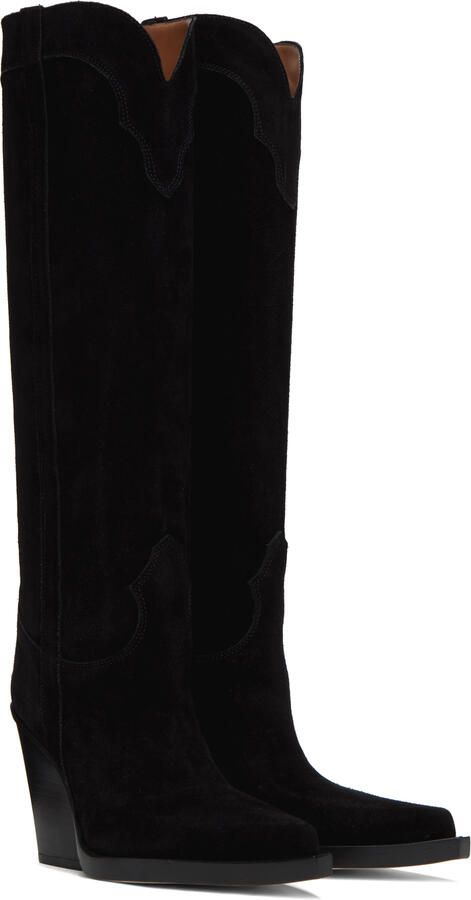 Paris Texas Black El Dorado Boots - Picture 2