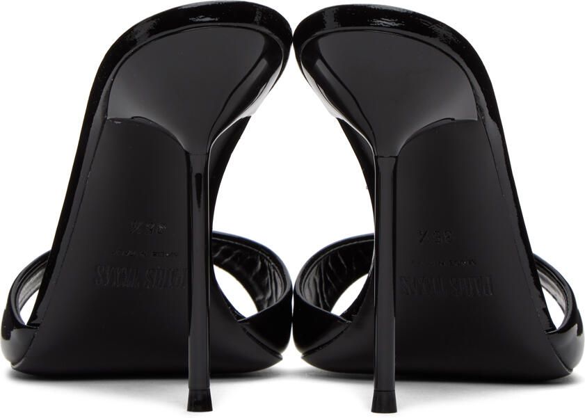 Paris Texas Black Lidia Heeled Sandals