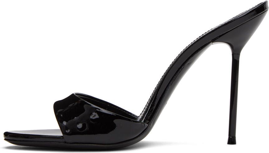 Paris Texas Black Lidia Heeled Sandals - Picture 3