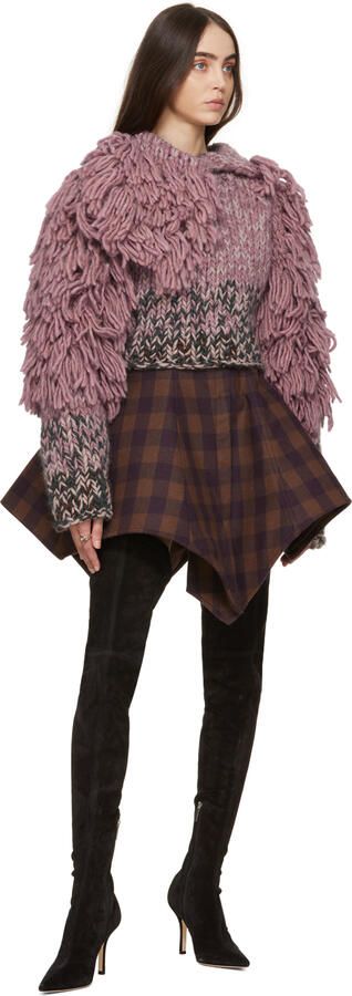 Paris Texas Black Mama Tall Boots - Picture 3