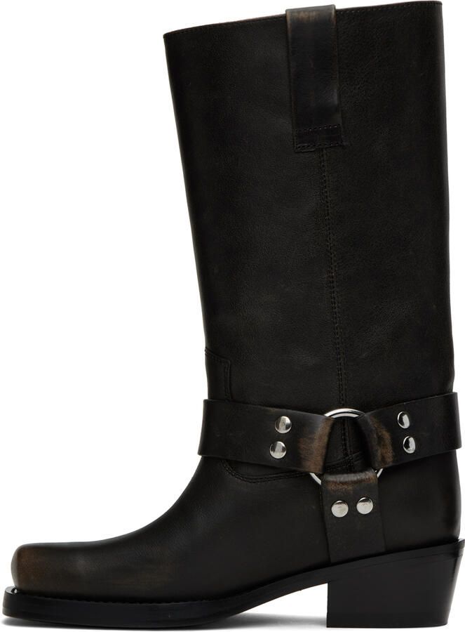 Paris Texas Black Roxy Boots - Picture 2