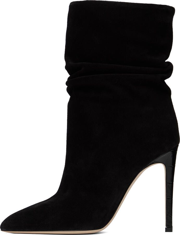 Paris Texas Black Slouchy Boots - Picture 2