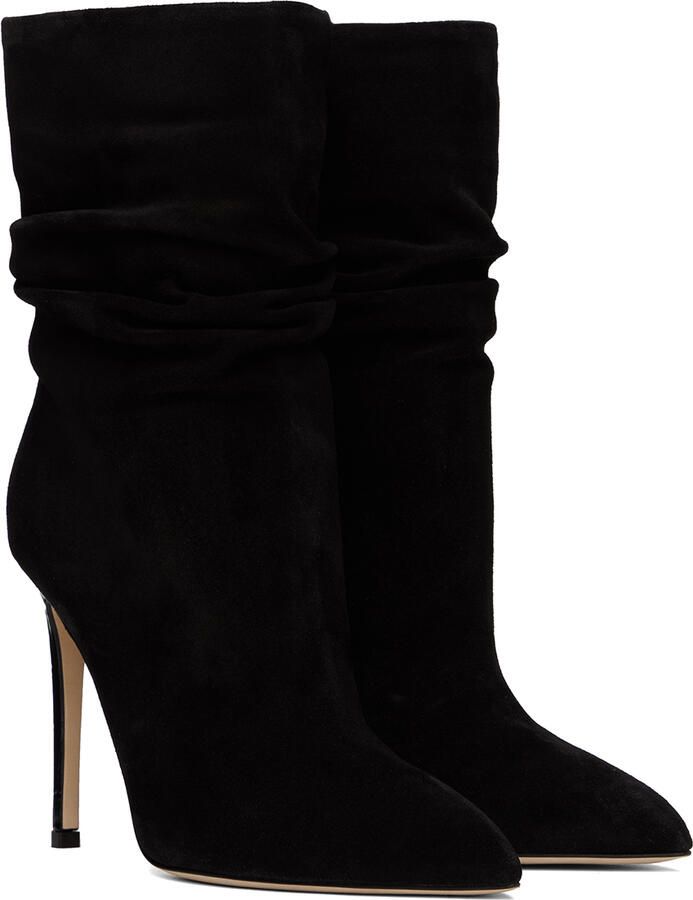 Paris Texas Black Slouchy Boots