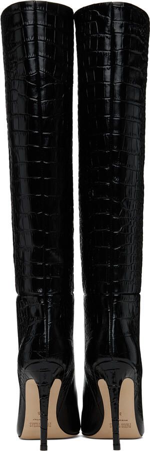 Paris Texas Black Stiletto Boots - Picture 4