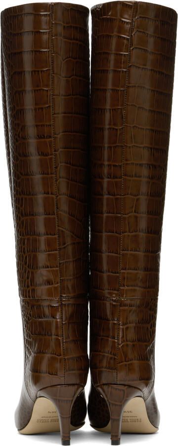 Paris Texas Black Stiletto 60 Boots - Picture 4