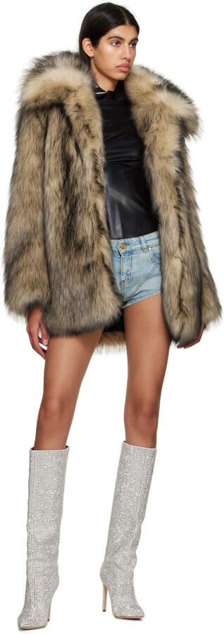 Paris Texas Gray Holly Boots - Picture 3